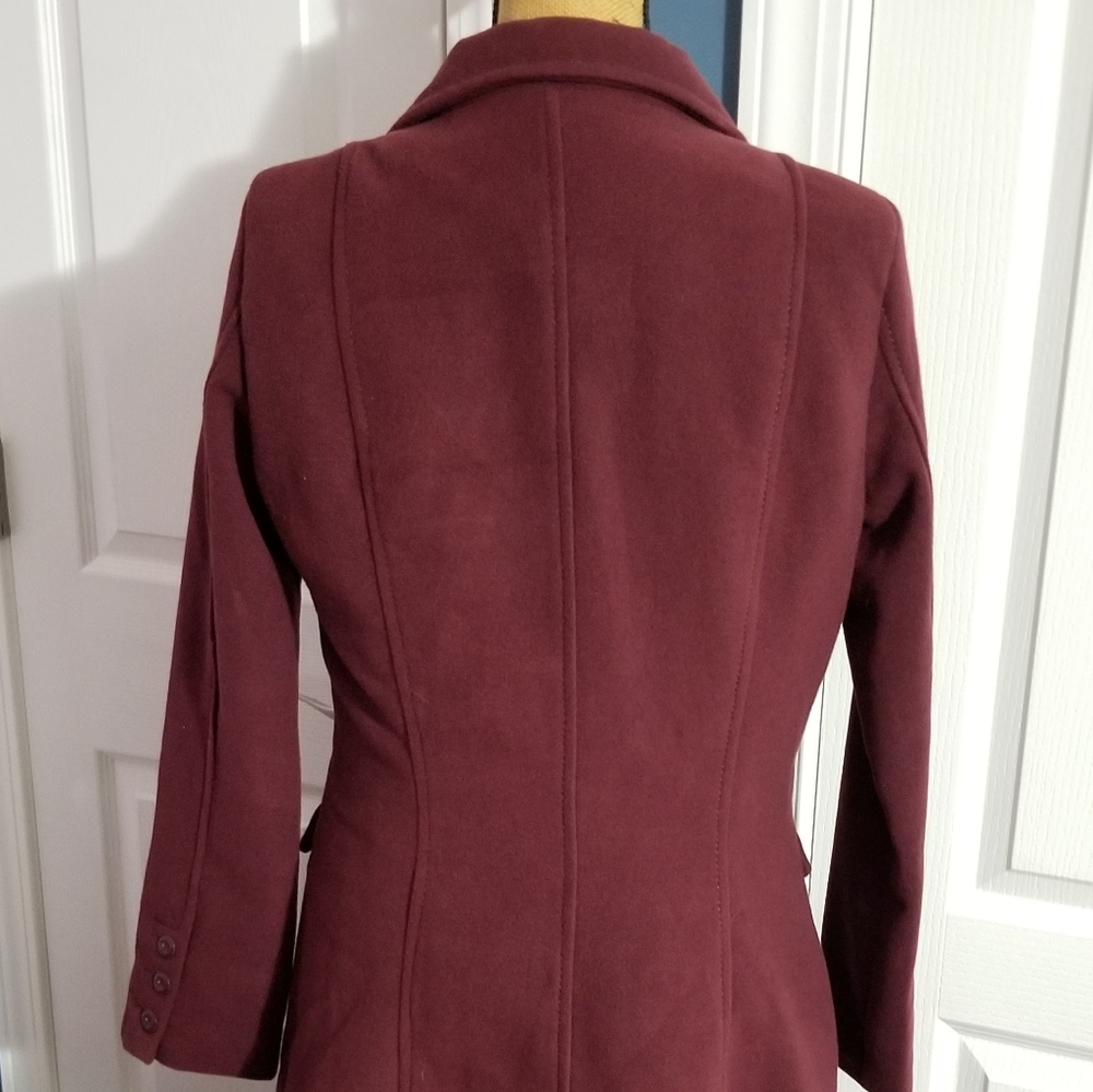 🌬 NEW Women's Classic Double Breasted Coat with Pockets - Picture 8 of 17
